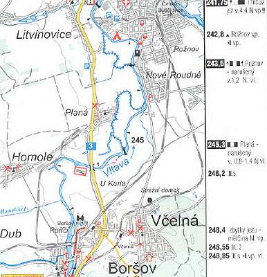 Mapka Vltava 24