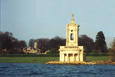 Kostelk na Rutland Water