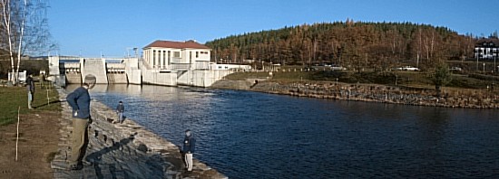 Pohled na Vltavu pod VN