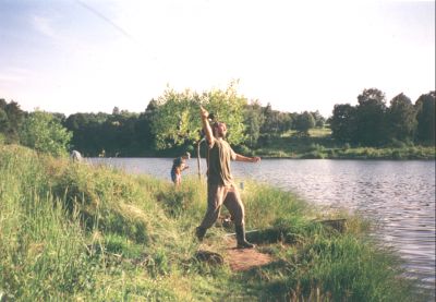 Stojat pstruhov revry